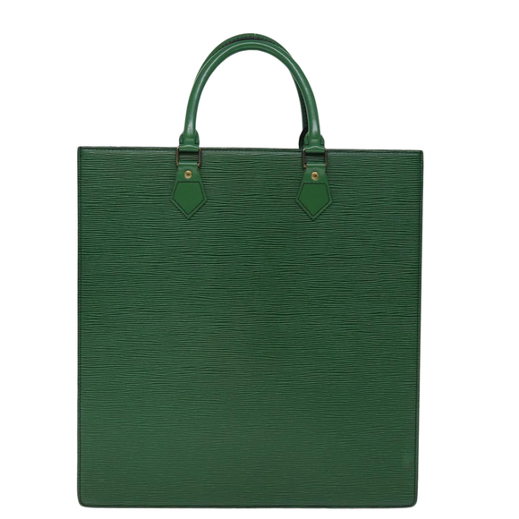 LOUIS VUITTON Epi Sac Plat Hand Bag Green M59084 LV Auth 75274 - Picture 2 of 16